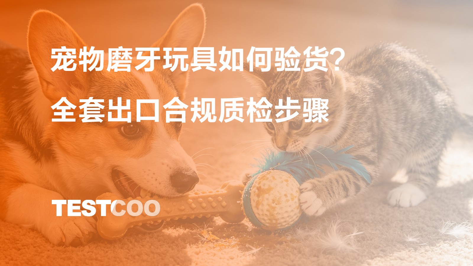 宠物磨牙玩具如何验货？全套出口合规质检步骤