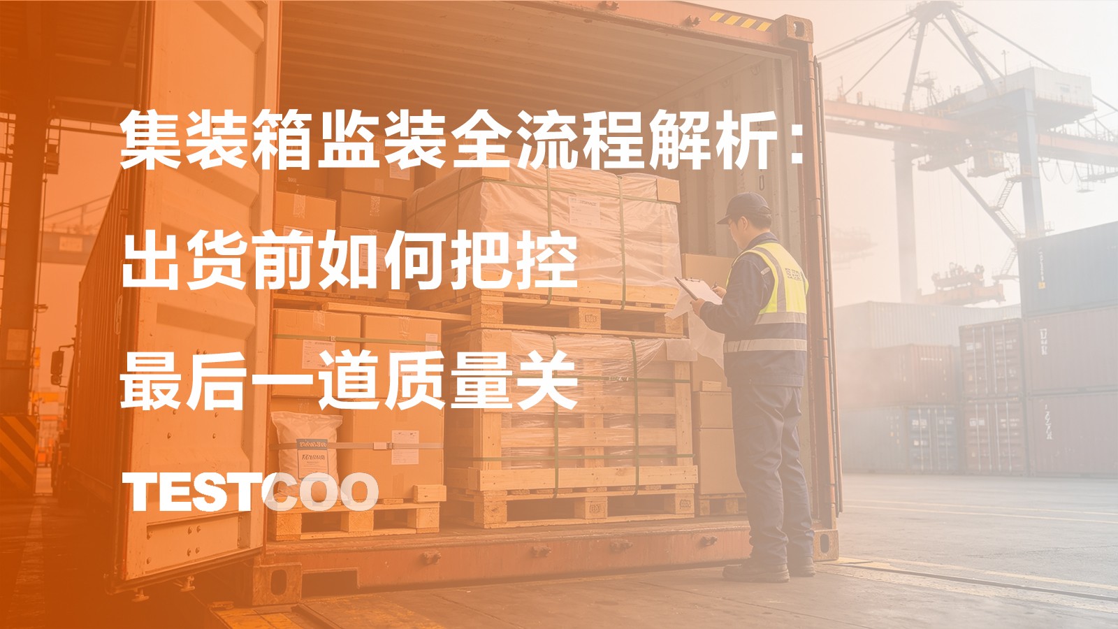 集装箱监装全流程解析：出货前如何把控最后一道质量关