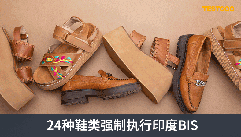 24种鞋类强制执行印度BIS认证