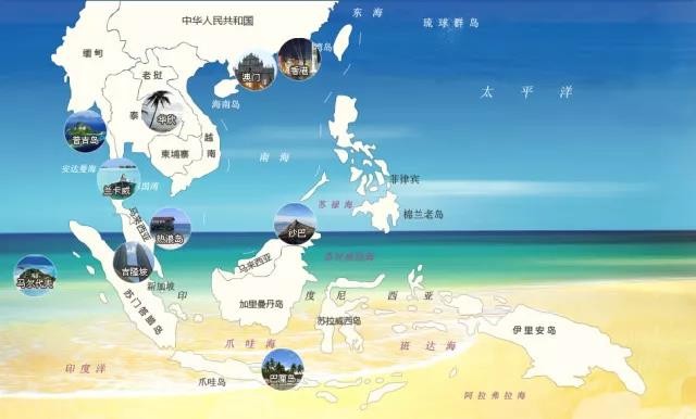 东南亚验货地图